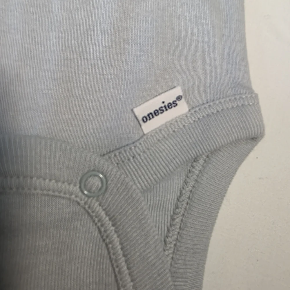 Carter's Gray 'Lovable' Baby Onesie NEW 3 Months